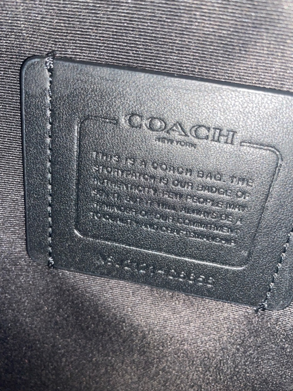Coach track backpack - Picture 4 of 10